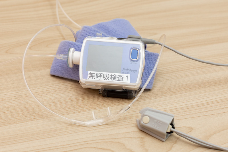 睡眠時無呼吸症候群（SAS）簡易検査装置